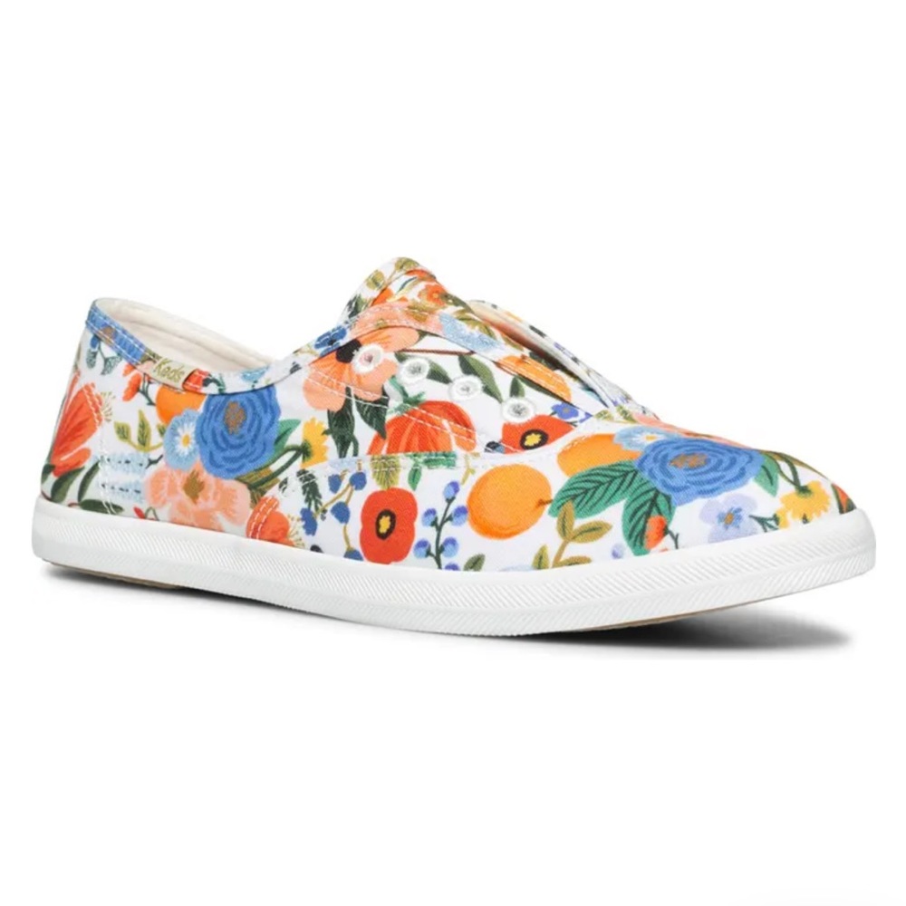 Keds x Rifle Paper Co. Chillax Citrus Garden Party slip-on sneakers